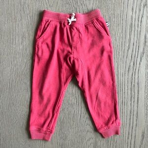 SPLENDID KIDS RED JOGGER SWEATPANTS